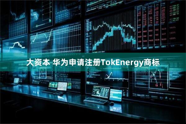 大资本 华为申请注册TokEnergy商标